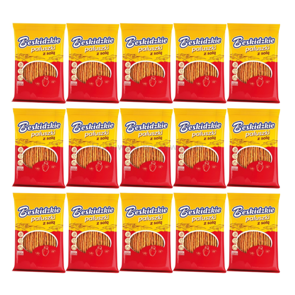 Beskidzkie Paluszki Z Solą 70G x 15 sztuk