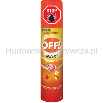 Repelent przeciw komarom OFF! max aerosol 100 ml