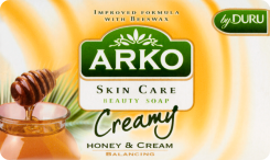 Arko Skin Care Creamy Równoważące Mydło Kosmetyczne Wzbogacone Ekstraktem Z Miodu Oraz Kremem 90G