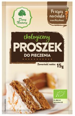 Proszek Do Pieczenia Bio 15 G - Dary Natury [BIO]