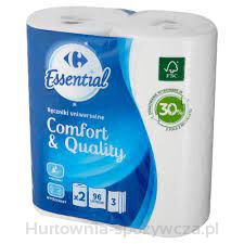 Essential Ręcznik Papierowy Jumbo 2R 2W 50L Comfort(Paleta 320 Sztuk)