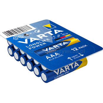 Varta Baterie Longlife Power Aaa Box12