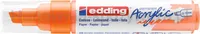 Marker akrylowy e-5000 EDDING, 5-10 mm, pomarańczowy neonowy - 2