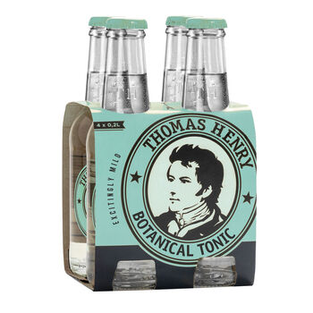 Thomas Henry Botanical Tonic 4X200 Ml