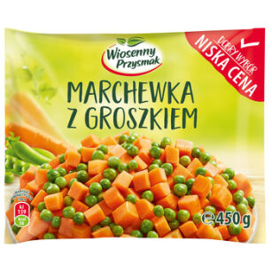 Wiosenny Przysmak Marchewka Z Groszkiem 450G