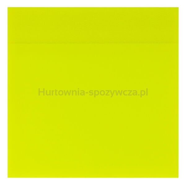 Q-Connect Bloczek samoprzylepny, półprzezroczysty, 76x76mm, 50k., żółty  - 2