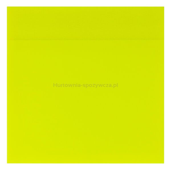 Q-Connect Bloczek samoprzylepny, półprzezroczysty, 76x76mm, 50k., żółty  - 2