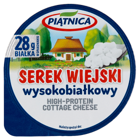 Piątnica Serek Wiejski Wysokobiałkowy 200G