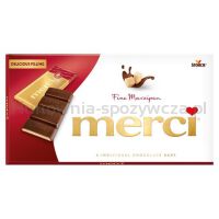 Merci Czekolada Z Nadzieniem Marcepanowym 112 G.