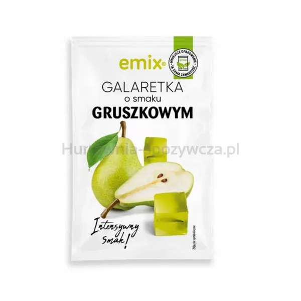 Galaretka gruszka emix 75g
