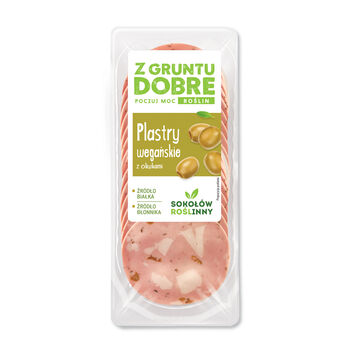 Z Gruntu Dobre Plastry Wegańskie Z Oliwkami 50G 