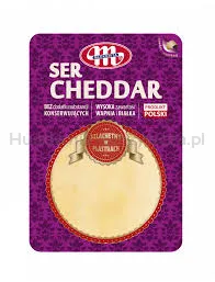 Mlekovita Ser Cheddar Plastry 150G