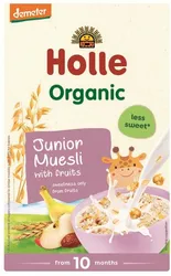 Kaszka wieloziarnista z cornflakes i owocami, bezmleczna powyżej 10 miesiąca życia BIO 250 g