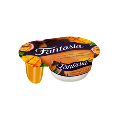 Danone Fantasia Mango-marakuja z Kawałkami czekolady 116g