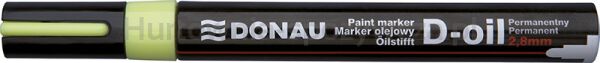 Donau Marker olejowy D-Oil, okrągły, 2,8mm, żółty 