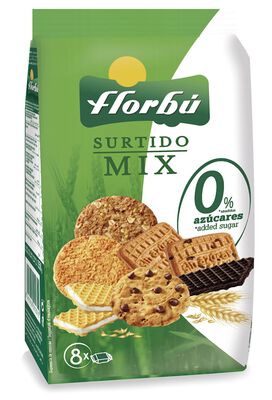 Ciastka I Wafelki Mix Bez Dodatku Cukru 270 G - Florbu [BIO]