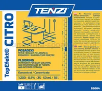 Neutralny płyn do mycia posadzek TENZI, Topefekt, zapach cytrusowy, Citro, 5l - 2