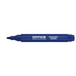 Marker Permanentny Office Products, Okrągły, 1-3Mm (Linia), Niebieski