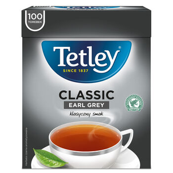 Tetley Herbata Classic Earl Grey 100 torebek x 1,5g