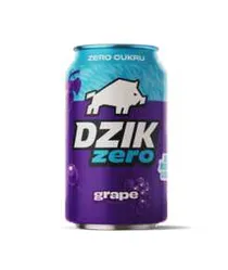 Napój Dzik Grape Zero Kofeiny Zero Kalorii 330 Ml Wk Pusz