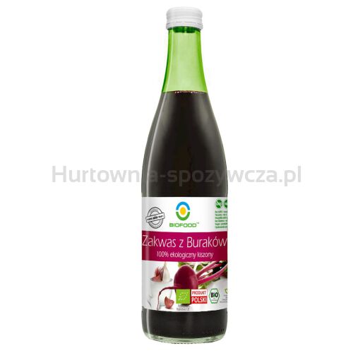 Zakwas Z Buraków Kiszonych Bezglutenowy Bio 500 Ml - Bio Food [BIO]