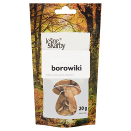 Leśne Skarby Borowiki Suszone Krojone 20G 