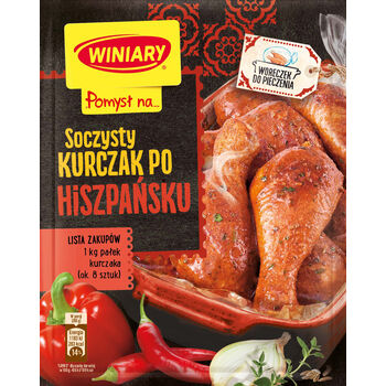 WINIARY Pomysł na... Soczysty kurczak po hiszpańsku 38g