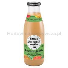 Bracia Sadownicy Sok Tłoczony 750 ml jabłko odmiana Idared