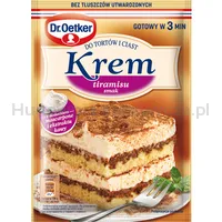 Dr. Oetker Krem do tortów i ciast smak tiramisu 109 g