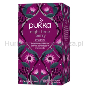 Pukka Herbata Night Time Berry, 20 Kopert