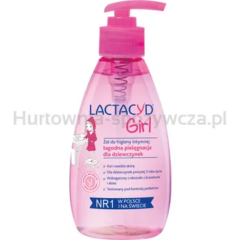 Lactacyd Girl żel do higieny intymnej z pompką 200ml