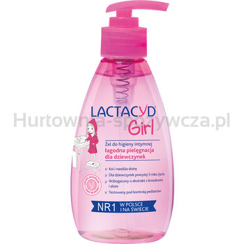 Lactacyd GIRL żel do higieny intymnej z pompką 200ml