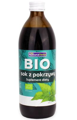 Sok Z Pokrzywy Bio 500 Ml - Naturavena [BIO]