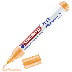 Marker Tekstylny E-4500 Edding, 2-3 Mm, Jasnopomarańczowy