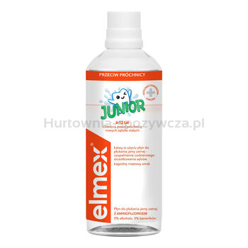 Elmex Płyn Do Płukania Jamy Ustnej Junior 400 Ml