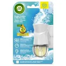 Air Wick Elektryczny Odświeżacz Powietrza Bryza Oceanu I Sól Morska Komplet 19 Ml
