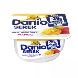Danio Serek homogenizowany o smaku mango 150 g