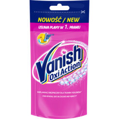 Vanish Oxi Action Pink Odplamiacz Do Kolorowych I Białych Tkanin W Płynie 100Ml