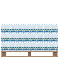 Topseller Woda źródlana lekko gazowana 1,5 l<br>(Paleta 504 szt.) <br>Bez kaucji
