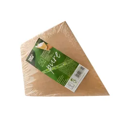 Papstartorebki Na Frytki Z Miejscem Na Dip, Papierowe, &Quotpure&Quot, 23,5 Cm X 19 Cm, Kolory: Brązowy/Biały, Pojemność 150 G, 50 Szt