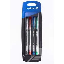 Długopis Vpen 6000 4Sztuki Mix Blister Rystor