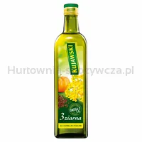 Kujawski 3 Ziarna Olej Z Rzepaku Lnu I Pestek Dyni 750 Ml