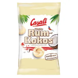 Casali draże rum-kokos w białej czekoladzie 100g