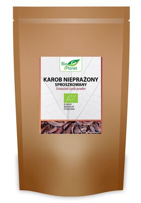 Karob Nieprażony Sproszkowany Bio 400 G - Bio Planet [BIO]