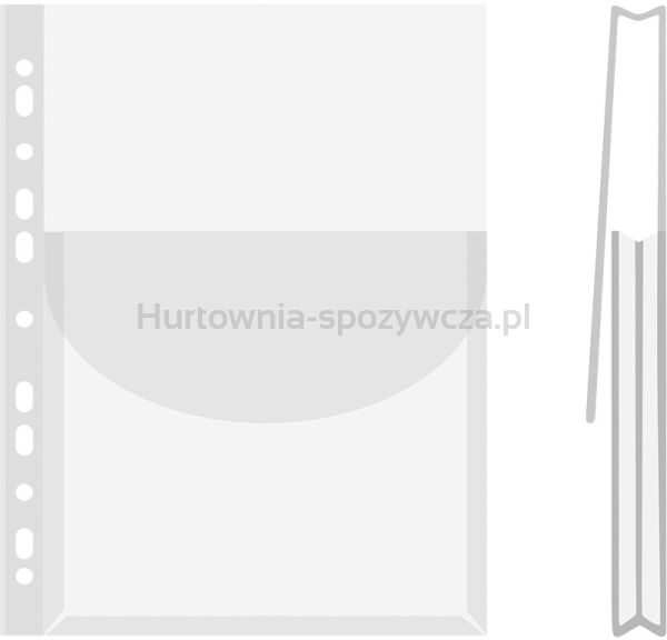 Donau Koszulki na katalogi PP, A4, krystal, 170mikr. 