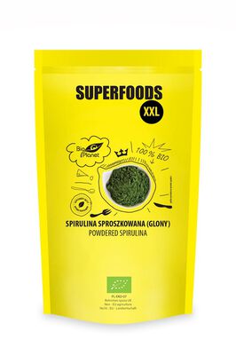 Spirulina Sproszkowana Bio 600 G - Bio Planet [BIO]