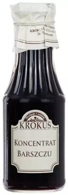 Barszcz Czerwony Bezglutenowy Koncentrat 280 Ml - Krokus [BIO]