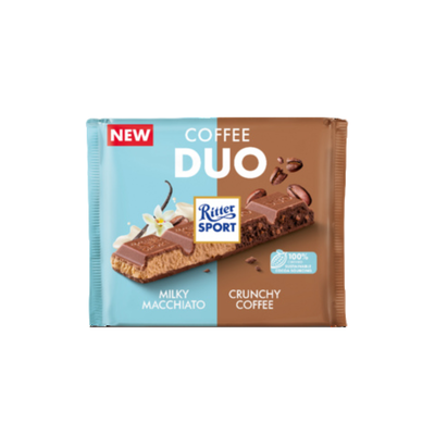 Ritter Sport Czekolada mleczna DUO Coffee 218g