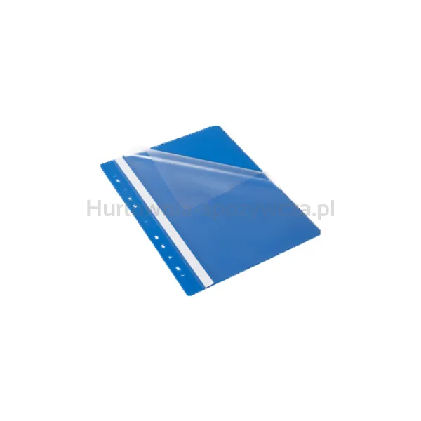 Bantex Skoroszyty z perforacją A4 PP, opakowanie 25 sztuk, niebieskie