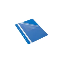 Bantex Skoroszyty z perforacją A4 PP, opakowanie 25 sztuk, niebieskie